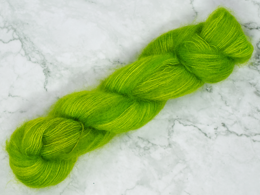 Photo of Mohair yarn in "Ectoplasm"