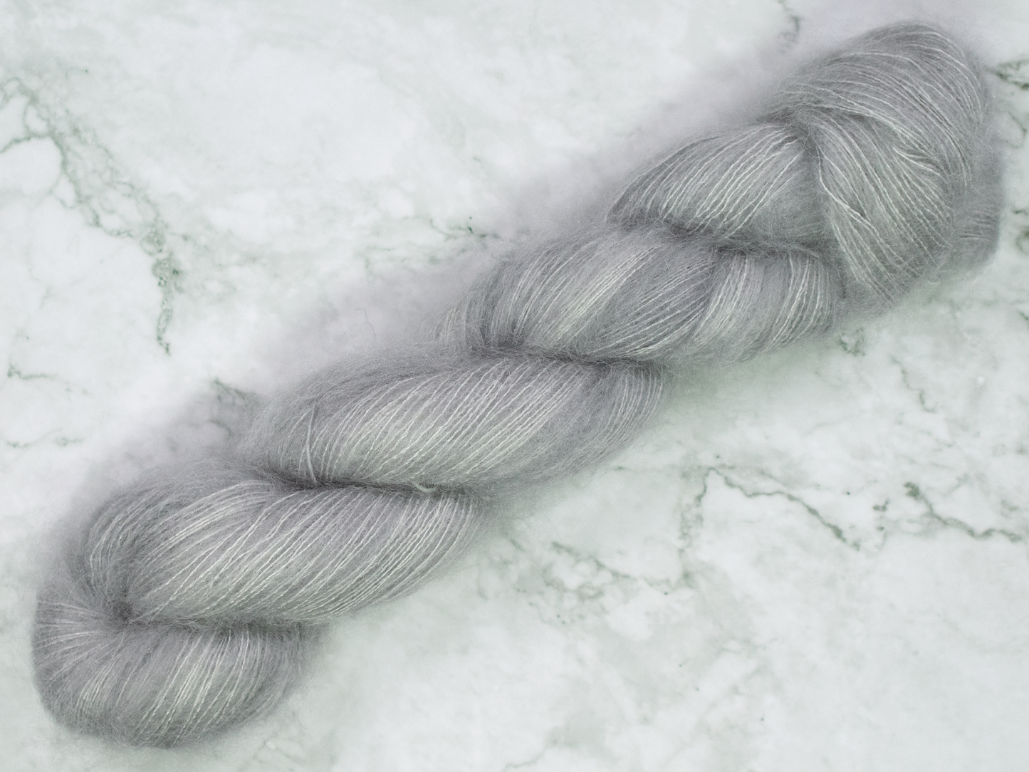 Photo of Mohair yarn in "Mithril"