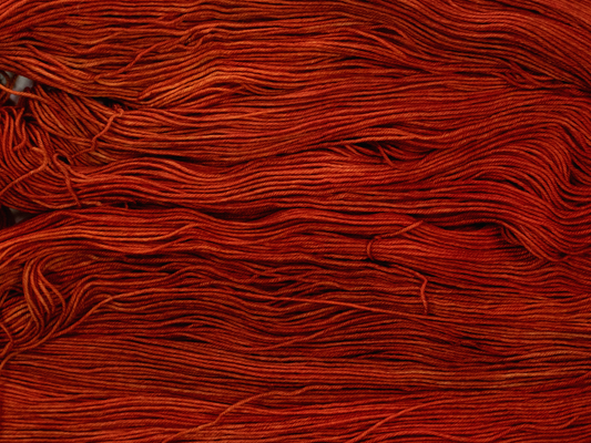 Photo of Fingering Weight yarn in "Balrog"