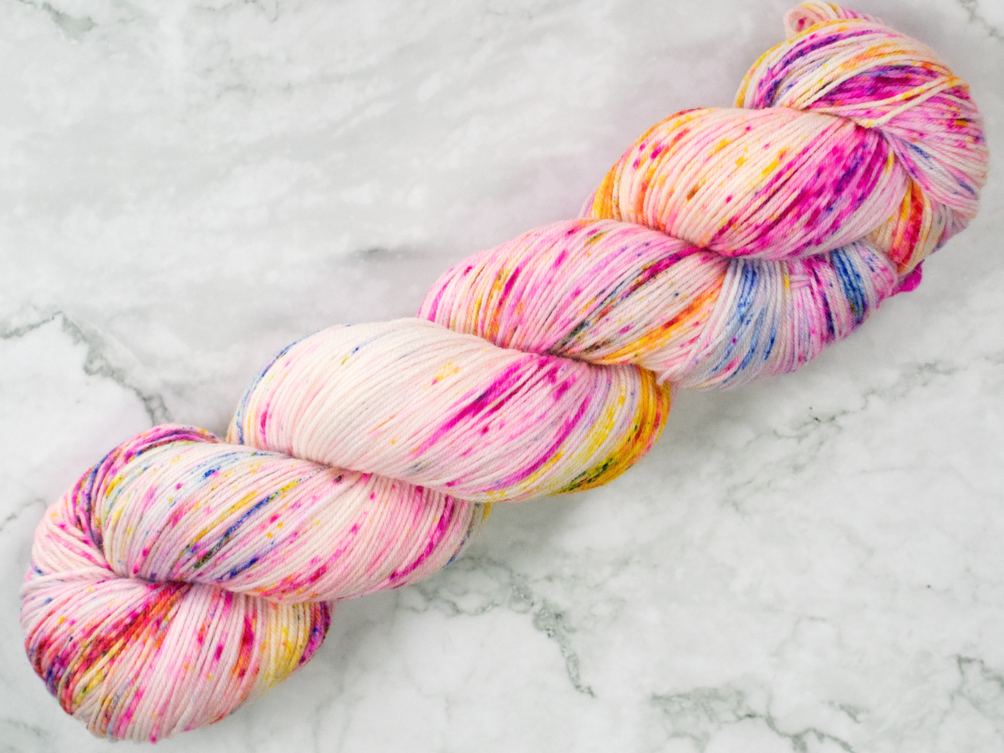 Photo of Fingering Weight yarn in "Faerie Farts"