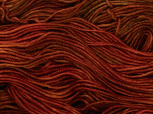 Photo of DK Weight yarn in "Balrog"