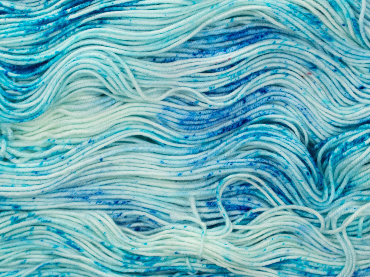 Photo of DK Weight yarn in "Blueberry Blender"