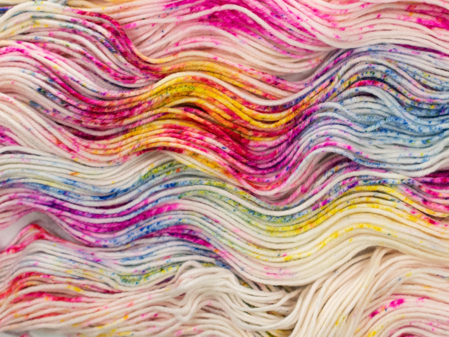 Photo of DK Weight yarn in "Faerie Farts"