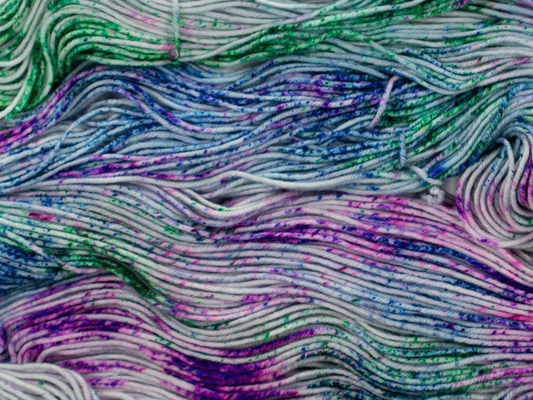 Photo of DK Weight yarn in "Final Frontier"