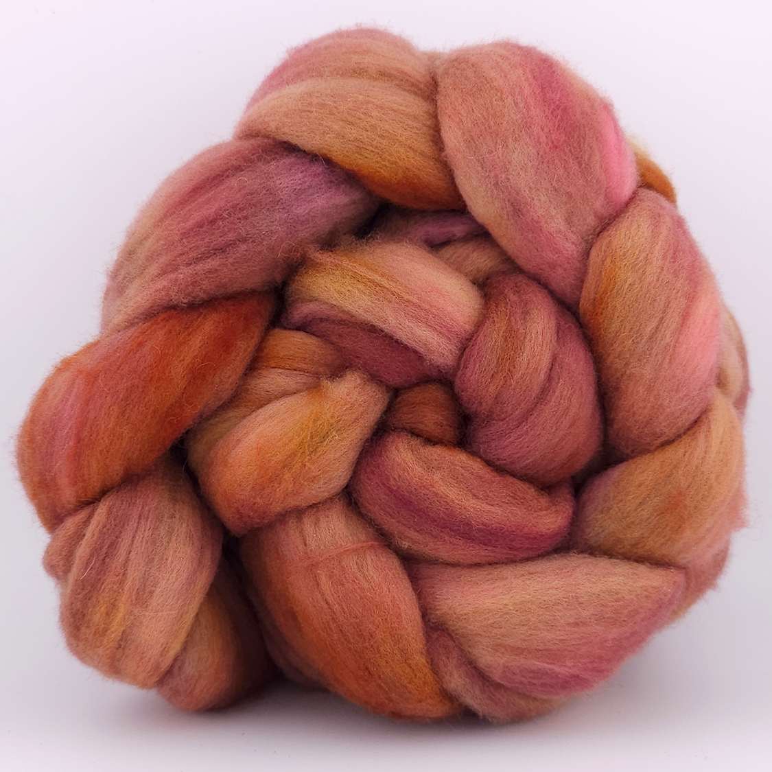 "Tea Time of the Soul" | Hand Dyed BFL Fiber