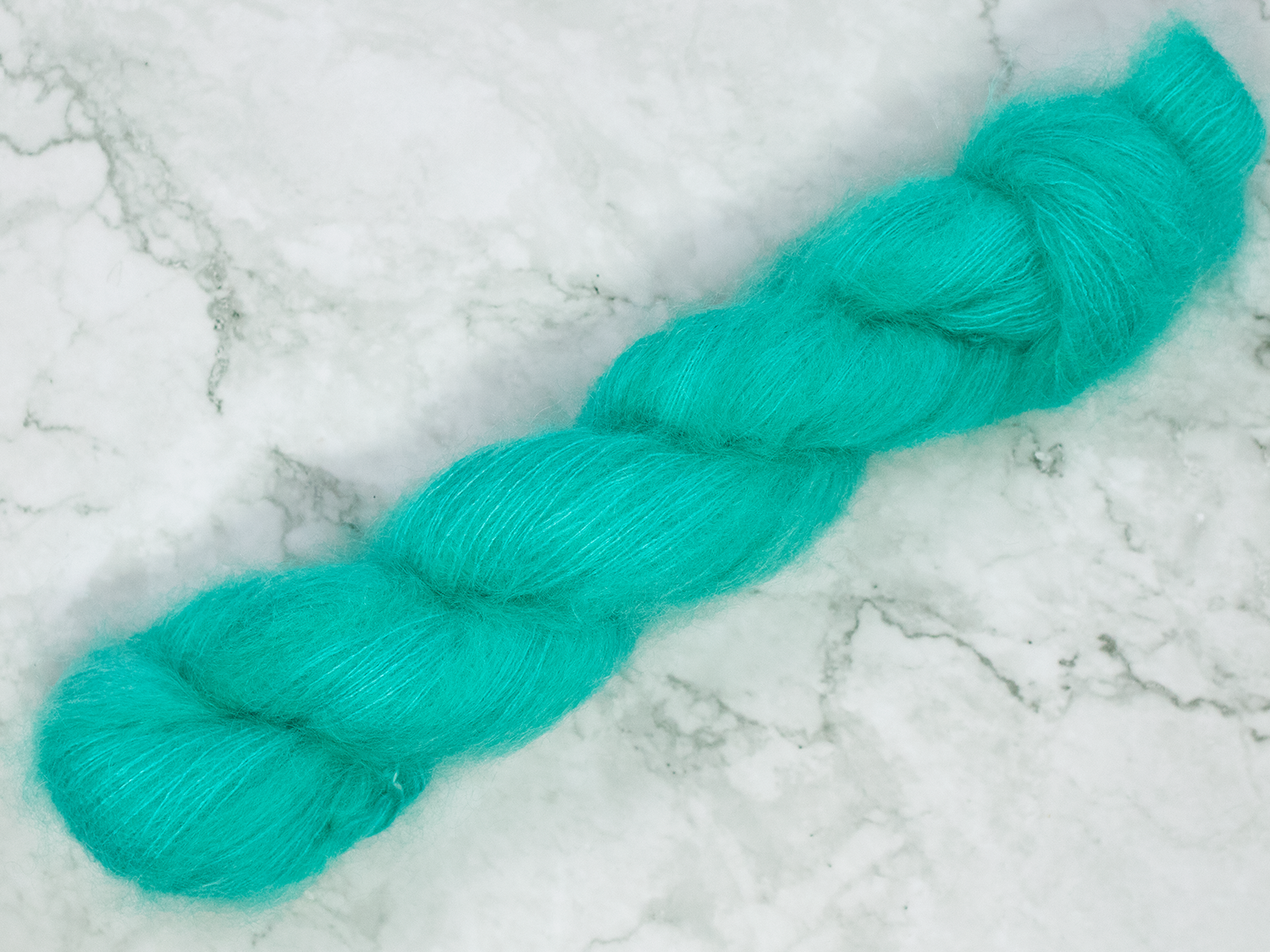 Photo of Mohair yarn in "As Cold As Ice"