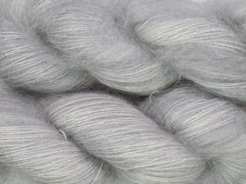 Photo of Mohair yarn in "Mithril"