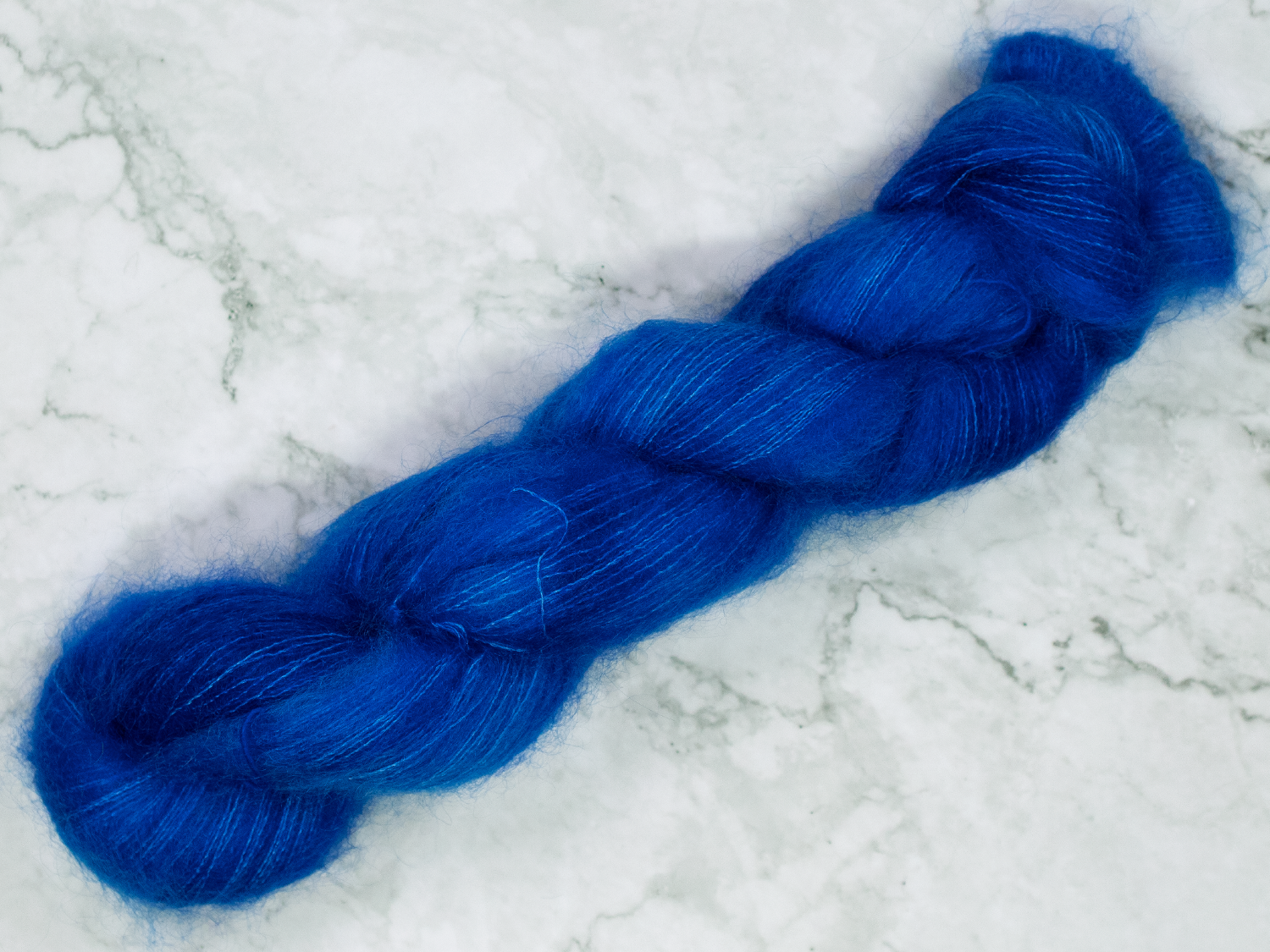 Photo of Mohair yarn in "Timey Whimey"