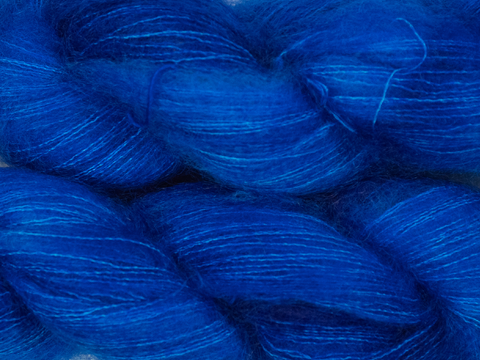 Photo of Mohair yarn in "Timey Whimey"