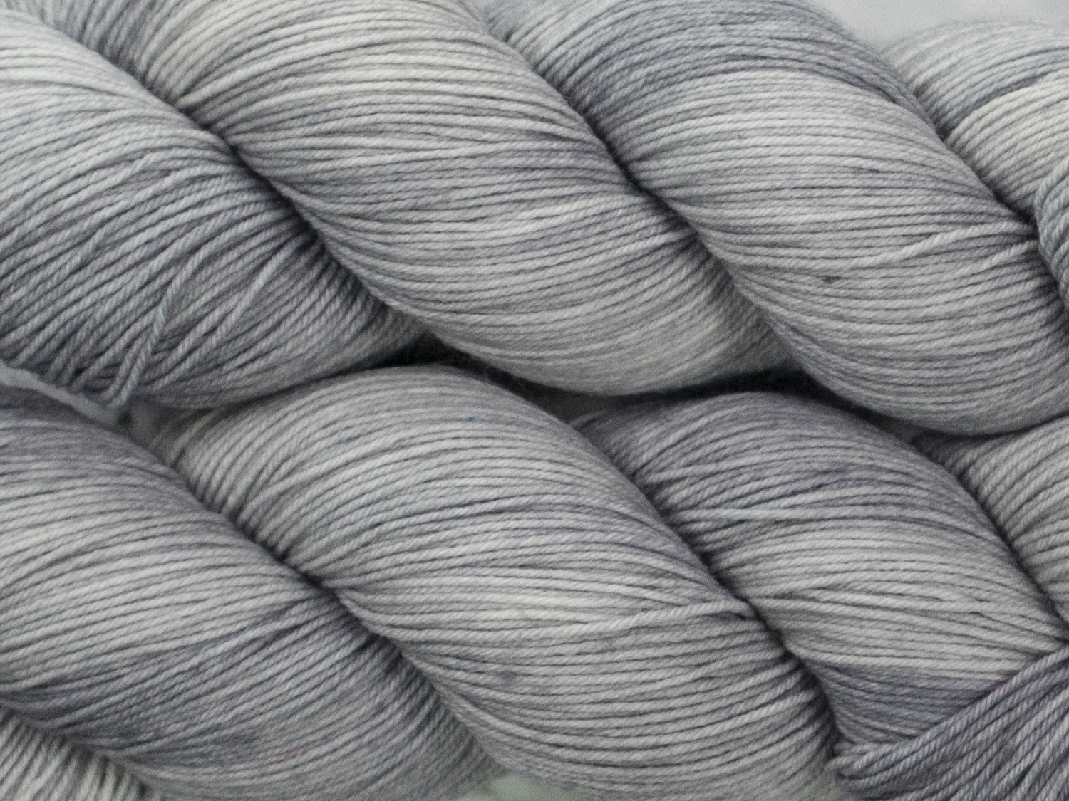 Photo of Fingering Weight yarn in "Mithril"