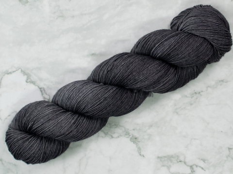 Photo of Fingering Weight yarn in "Soot"