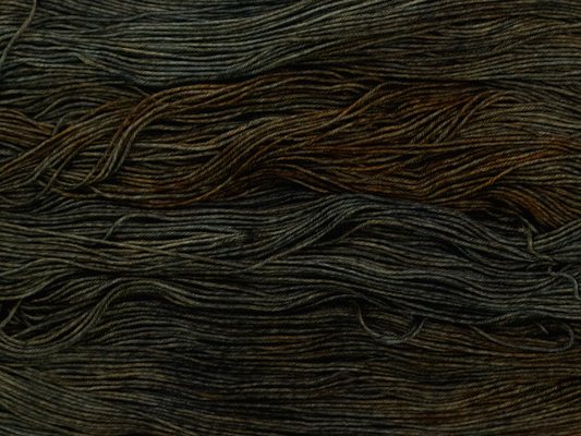 Photo of Fingering Weight yarn in "Clockwork"