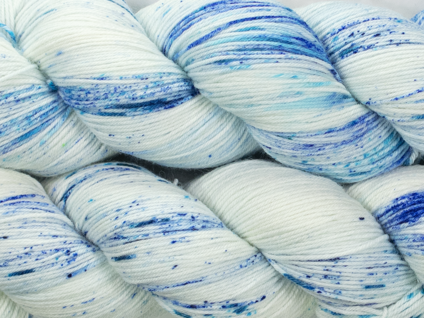 Photo of Fingering Weight yarn in "Blueberry Blender"