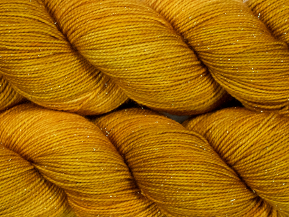 Photo of Fingering Weight Glitter yarn in "Tales from St. Olaf"