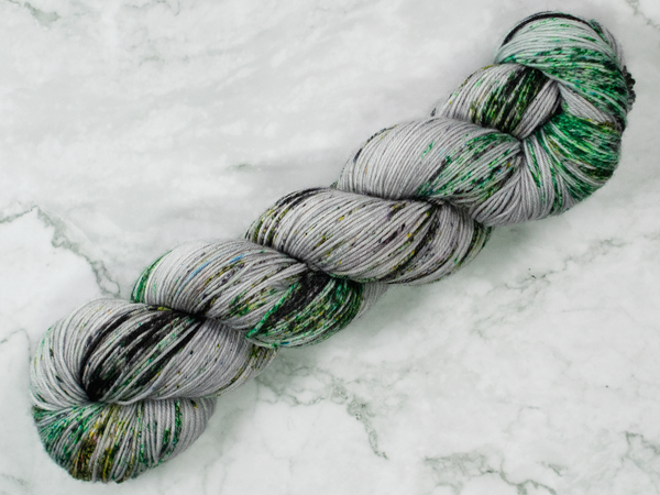 Photo of Fingering Weight yarn in "Buttons & Bravery"