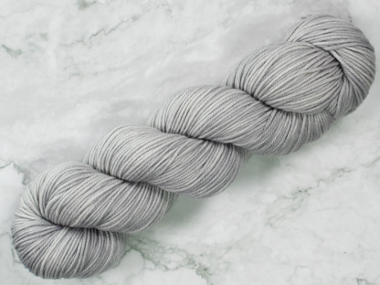 Photo of DK Weight yarn in "Mithril"