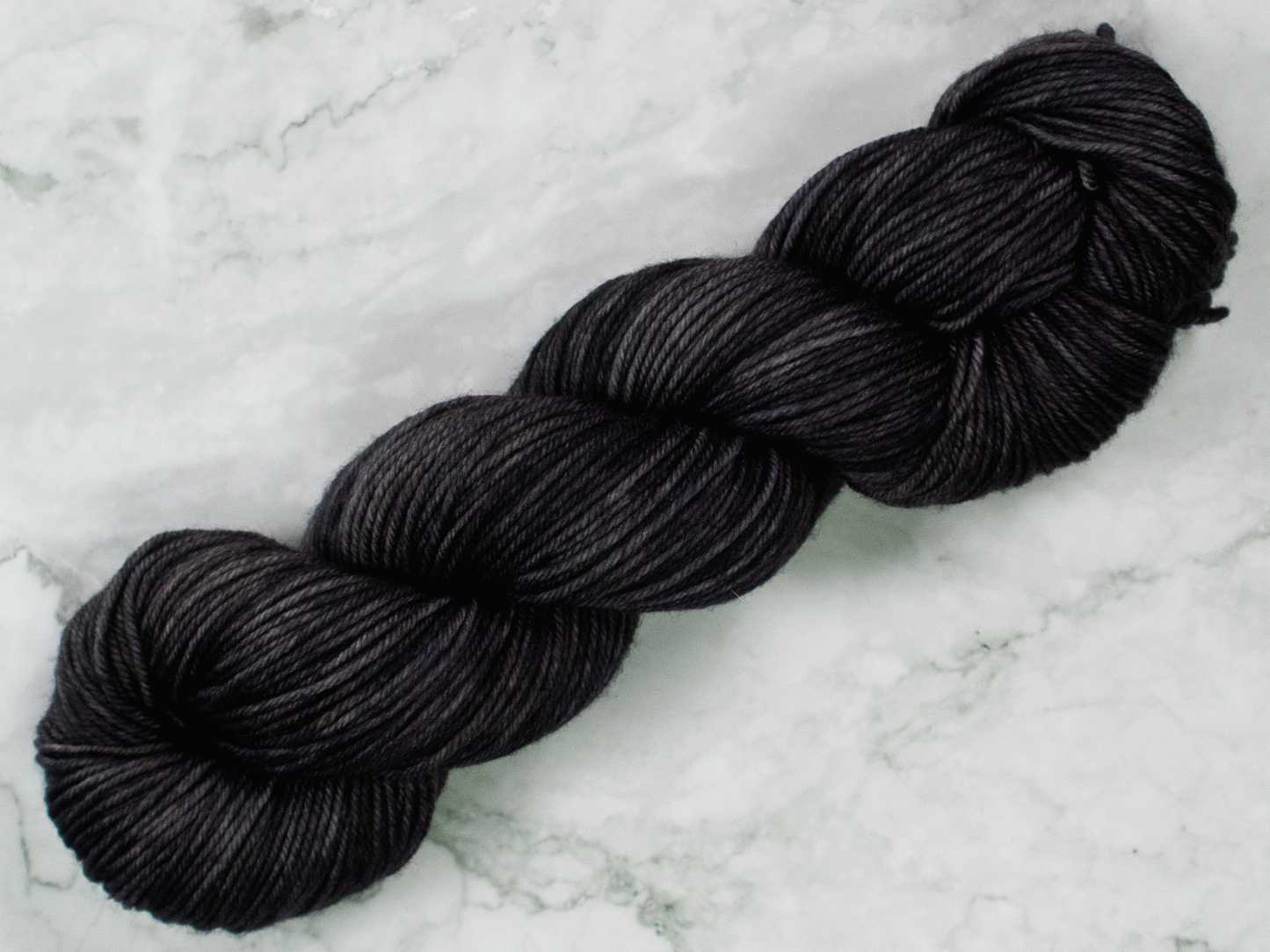 Photo of DK Weight yarn in "Soot"