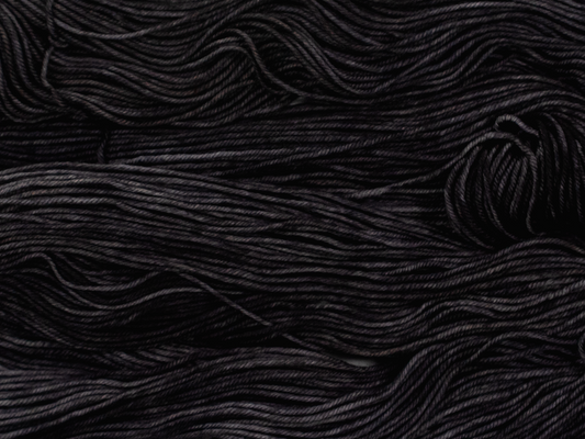 Photo of DK Weight yarn in "Soot"