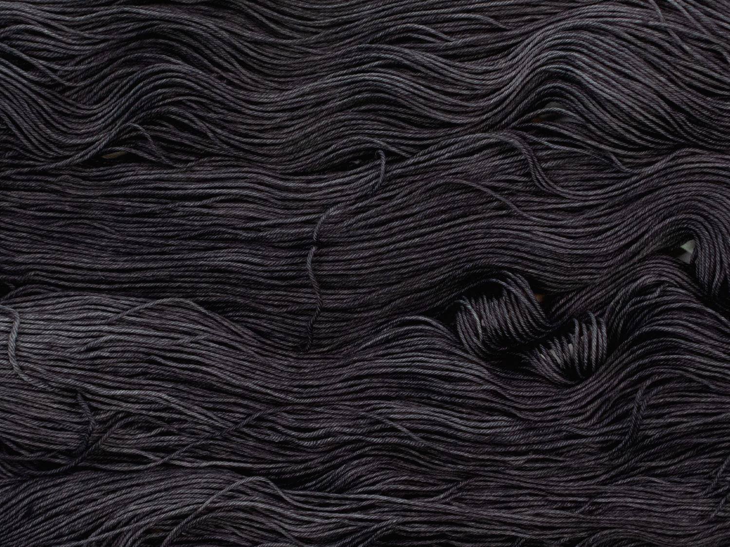 Photo of Fingering Weight yarn in "Soot"